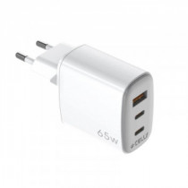 Meta title-CELLY CARGADOR GAN 1USB 2USB-C 65W WH ANDORRA , Accesorios Telefonía ANDORRA , Cargadores ANDORRA , 8021735212256 AND