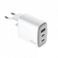 Meta title-CELLY CARGADOR GAN 1USB 2USB-C 65W WH ANDORRA , Accesorios Telefonía ANDORRA , Cargadores ANDORRA , 8021735212256 AND