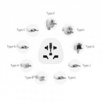 Meta title-CELLY ADAPTADOR DE VIAJE UNIVERSAL ANDORRA , Accesorios Telefonía ANDORRA , Cargadores ANDORRA , 8021735218043 ANDORR