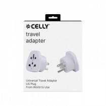 Meta title-CELLY ADAPTADOR DE VIAJE UNIVERSAL US ANDORRA , Accesorios Telefonía ANDORRA , Cargadores ANDORRA , 8021735218869 AND