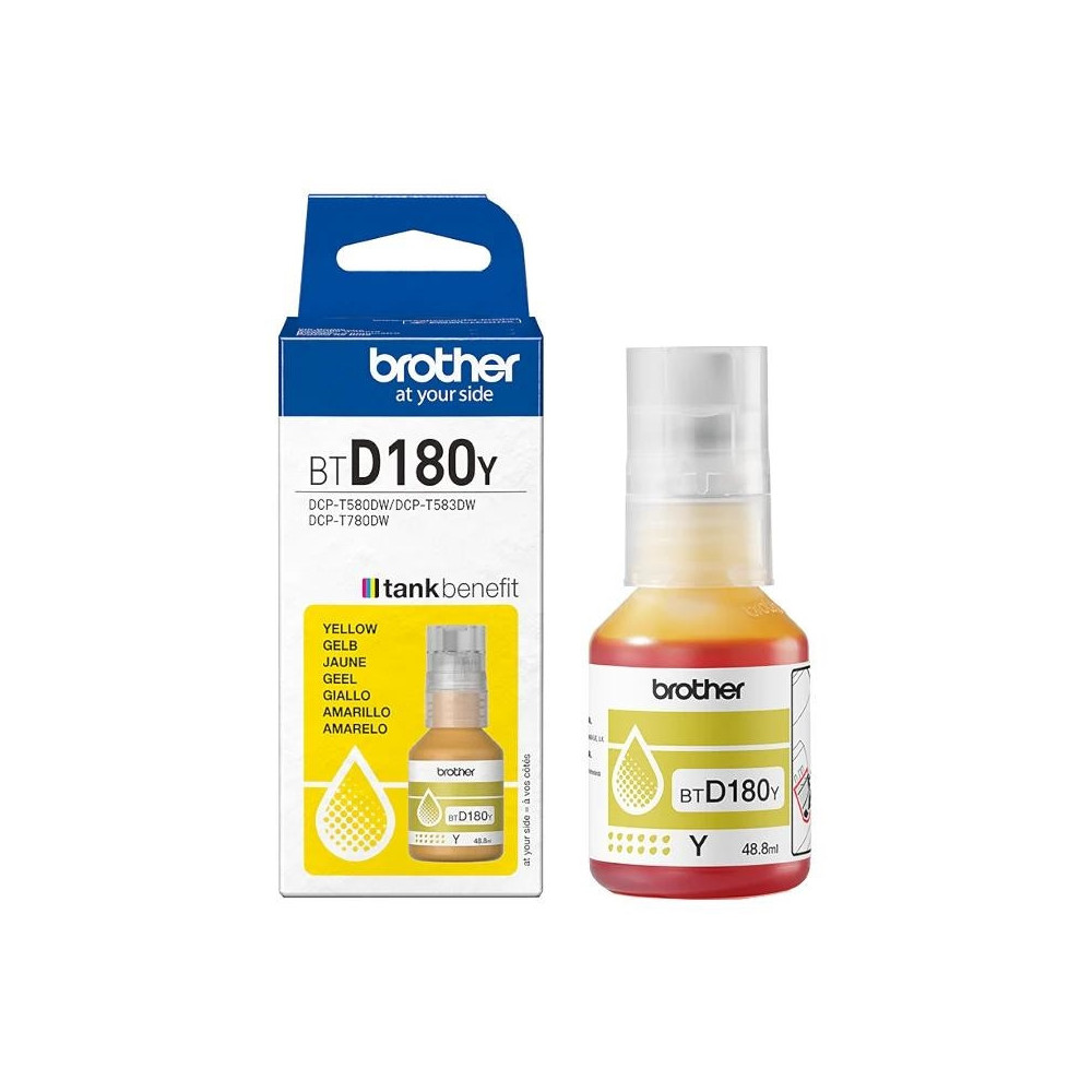 Meta title-BROTHER BOTELLA BTD180Y AMARILLO ANDORRA , Consumibles Impresión ANDORRA , Cartuchos tinta original ANDORRA , 4977766