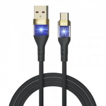 Meta title-IGGUAL CABLE USB-A A TIPO C 3A 100 CM TRENZADO LED ANDORRA , Accesorios Telefonía ANDORRA , Cargadores ANDORRA , 8435