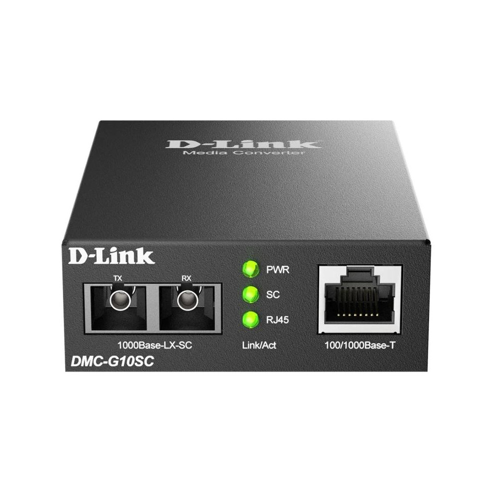 Meta title-D-LINK DMC-G10SC CONVERSOR MEDIOS SC SM 10KM ANDORRA , Adaptadores red ANDORRA , Red cableada ANDORRA , 0790069470110