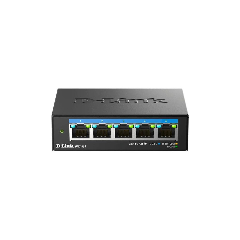 Meta title-D-LINK DMS-105 5X2.5MGB UNMANAGED SWITCH ANDORRA , Switches y Puntos acceso ANDORRA , Switches sobremesa ANDORRA , 07
