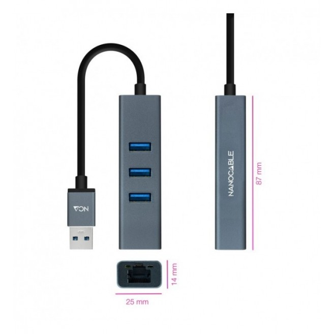 NANOCABLE CONVERSOR USB 3.0...