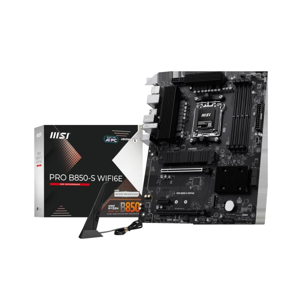 Meta title-MSI PLACA BASE PRO B850-S WIFI6E ATX AM5 ANDORRA , Placas base ANDORRA , AMD socket AM5 ANDORRA , 4711377365338 ANDOR
