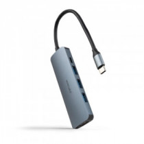 Meta title-NANOCABLE HUB USB-C 3XUSB-A+HDMI+USB-C PD ANDORRA , Accesorios Imagen y Sonido ANDORRA , Cable - Conector Imagen - So