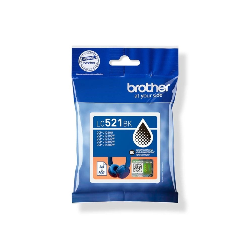 Meta title-BROTHER CARTUCHO LC521BK NEGRO ANDORRA , Consumibles Impresión ANDORRA , Cartuchos tinta original ANDORRA , 497776683