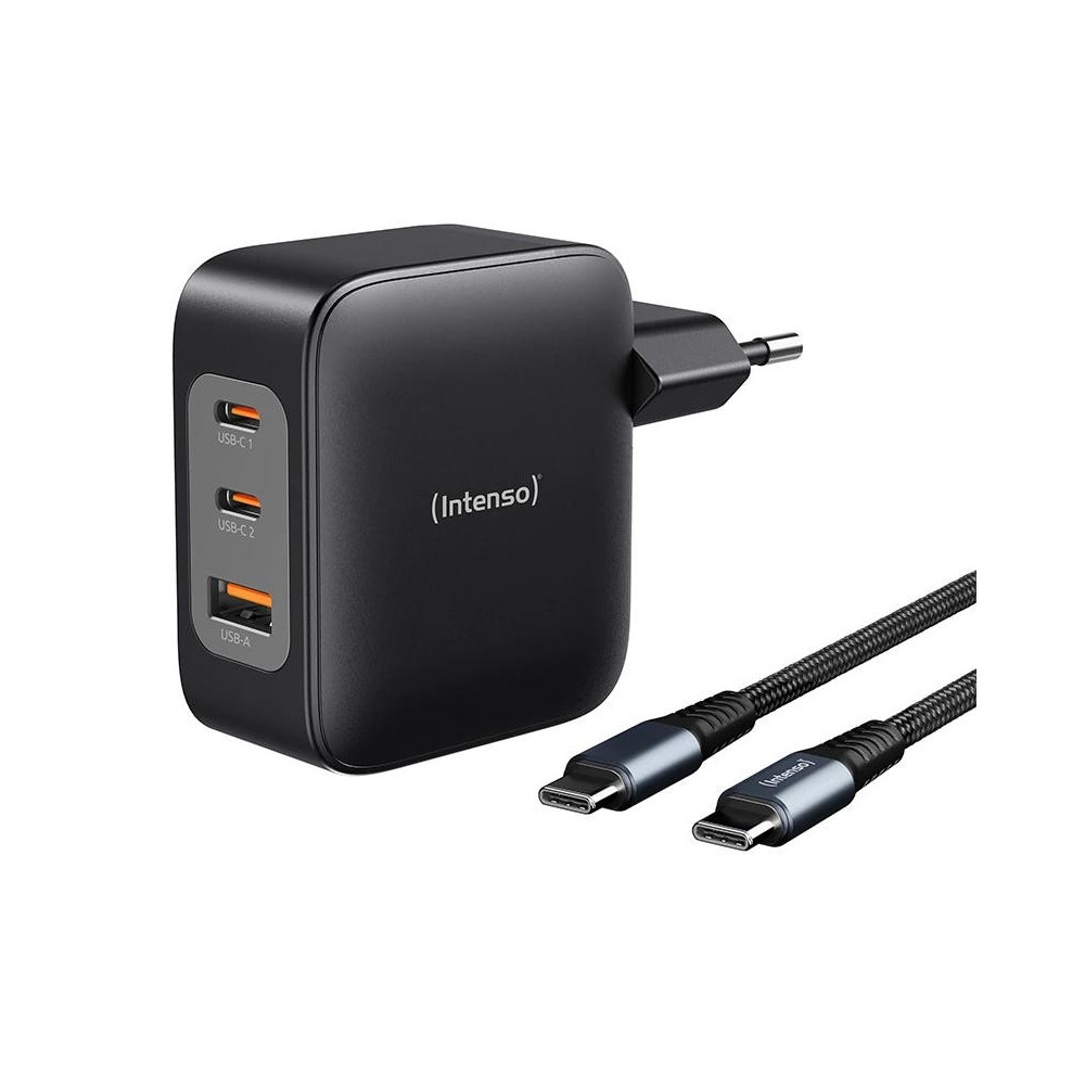 Meta title-INTENSO | KIT CARGADOR GAN W100ACC + CABLE USB-C ANDORRA , Accesorios Telefonía ANDORRA , Cargadores ANDORRA , 403430