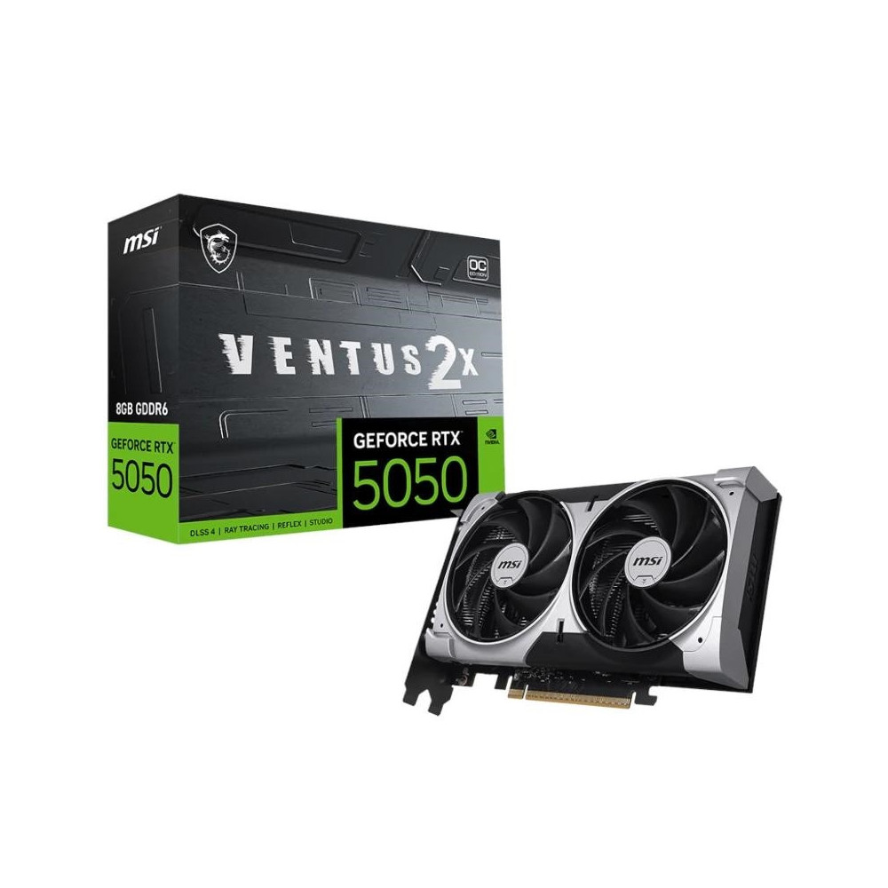 Meta title-MSI VGA NVIDIA RTX 5050 8G VENTUS 2X OC DDR6 ANDORRA , Tarjetas gráficas ANDORRA , PCI Express DDR6 ANDORRA , 4711377