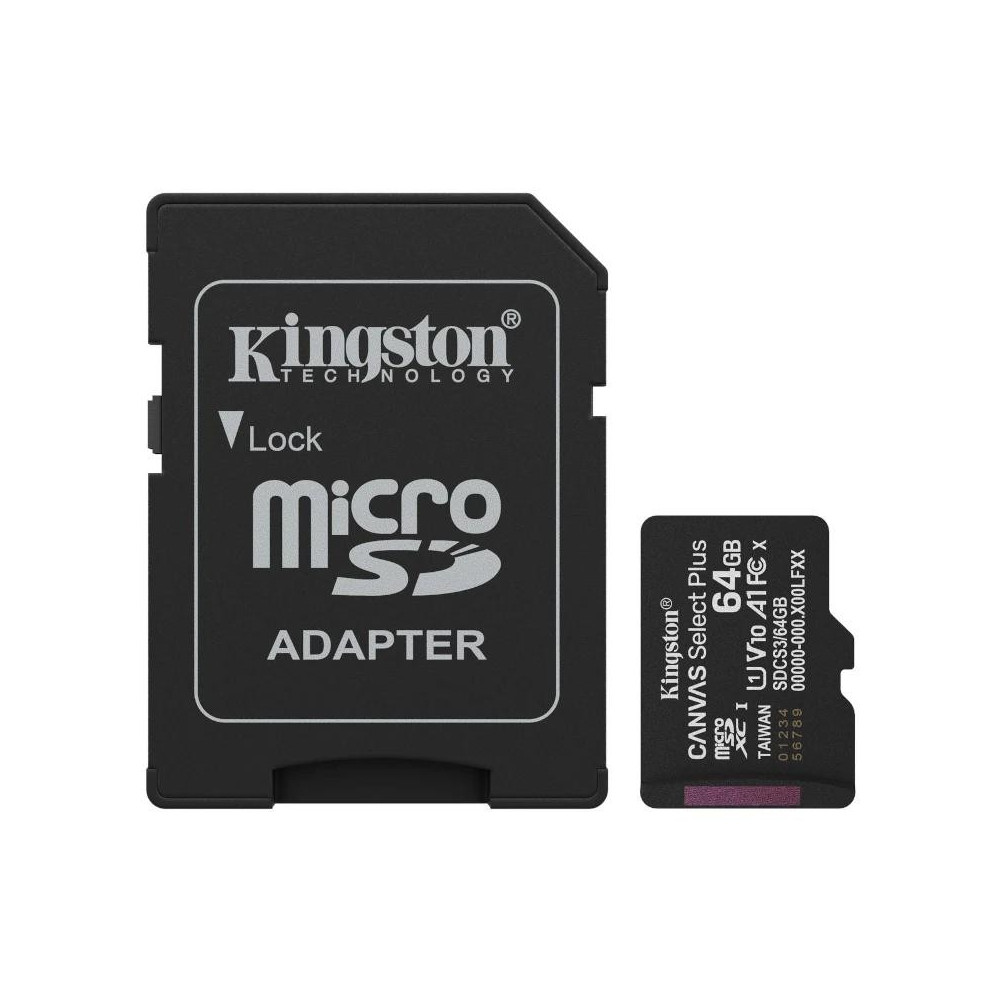 Meta title-KINGSTON SDCS3/64GB MICROSDXC GEN3 150MB/S A1 ANDORRA , Tarjetas memoria ANDORRA , Secure Digital ANDORRA , 074061734 Meta title-KINGSTON SDCS3/64GB MICROSDXC GEN3 150MB/S A1 ANDORRA , Tarjetas memoria ANDORRA , Secure Digital ANDORRA , 074061734