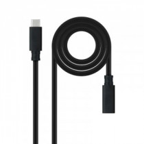 Meta title-NANOCABLE CABLE USB 3.2 GEN2X2 100W C - M-H 0.5 M ANDORRA , Accesorios PC y TPV ANDORRA , Cables y Accesorios PC ANDO