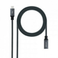Meta title-NANOCABLE CABLE USB 3.2 GEN2X2 100W C - M-H 0.5 M ANDORRA , Accesorios PC y TPV ANDORRA , Cables y Accesorios PC ANDO