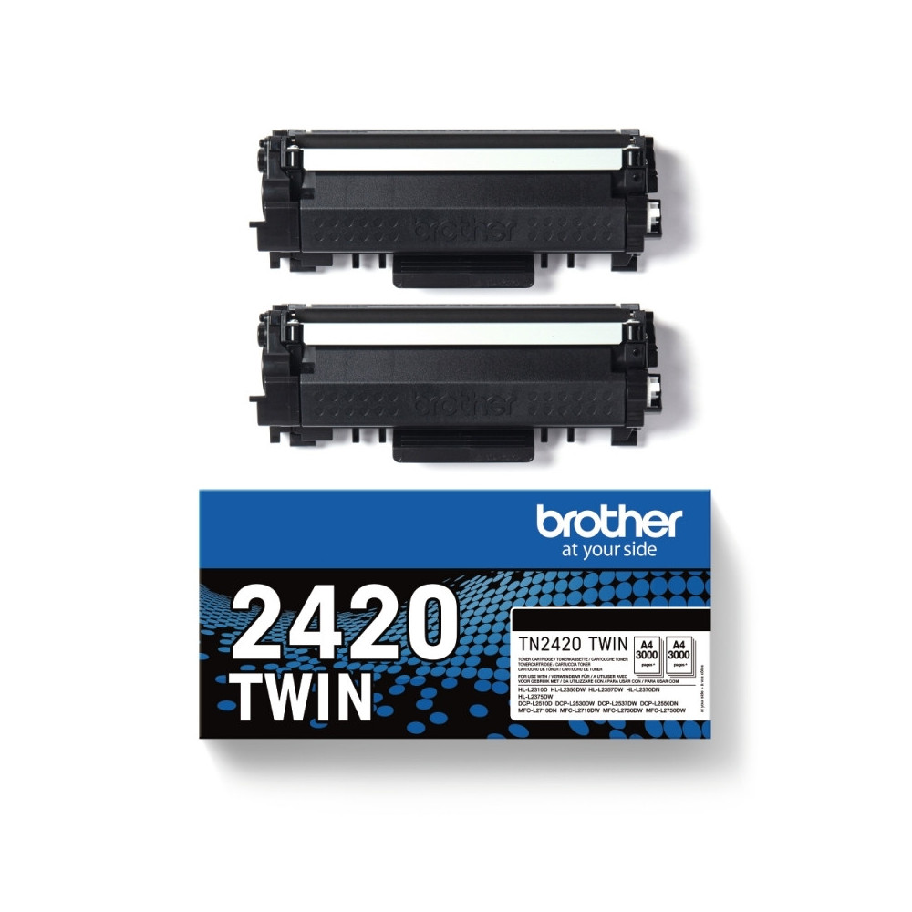 Meta title-BROTHER T NER TN2420TWIN NEGRO PACK 2 UDS ANDORRA , Consumibles Impresi n ANDORRA , Toner original ANDORRA , 49777668