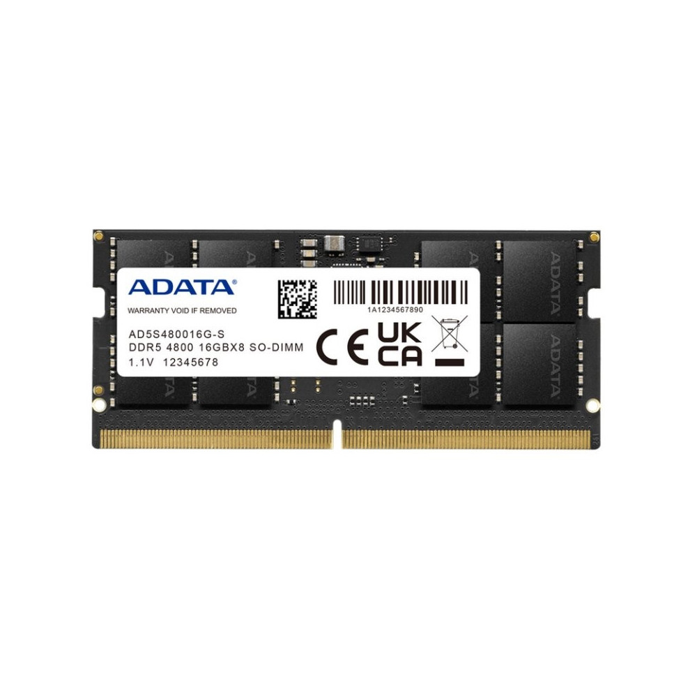 Meta title-ADATA RAM AD5S480016G-S SO DIMM 16GB 4800MHZ DDR5 ANDORRA , Memorias ANDORRA , Memorias DDR5 ANDORRA , 4711085936592 