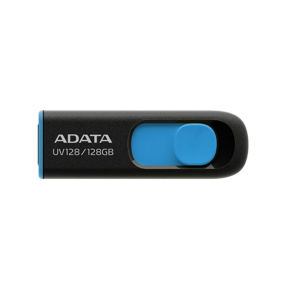 Meta title-ADATA LAPIZ USB UV128 128GB USB 3.2 NEGRO/AZUL ANDORRA , Almacenamiento externo ANDORRA , L piz USB ANDORRA , 4713435