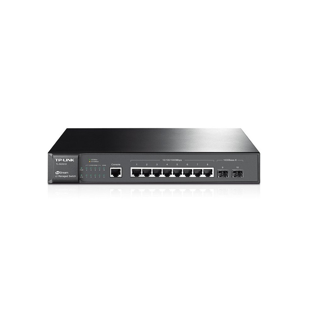Meta title-TP-LINK SG3210 JETSTREAM SWITCH L2 8XGB+2SLOTS ANDORRA , Switches y Puntos acceso ANDORRA , Switches armario ANDORRA 