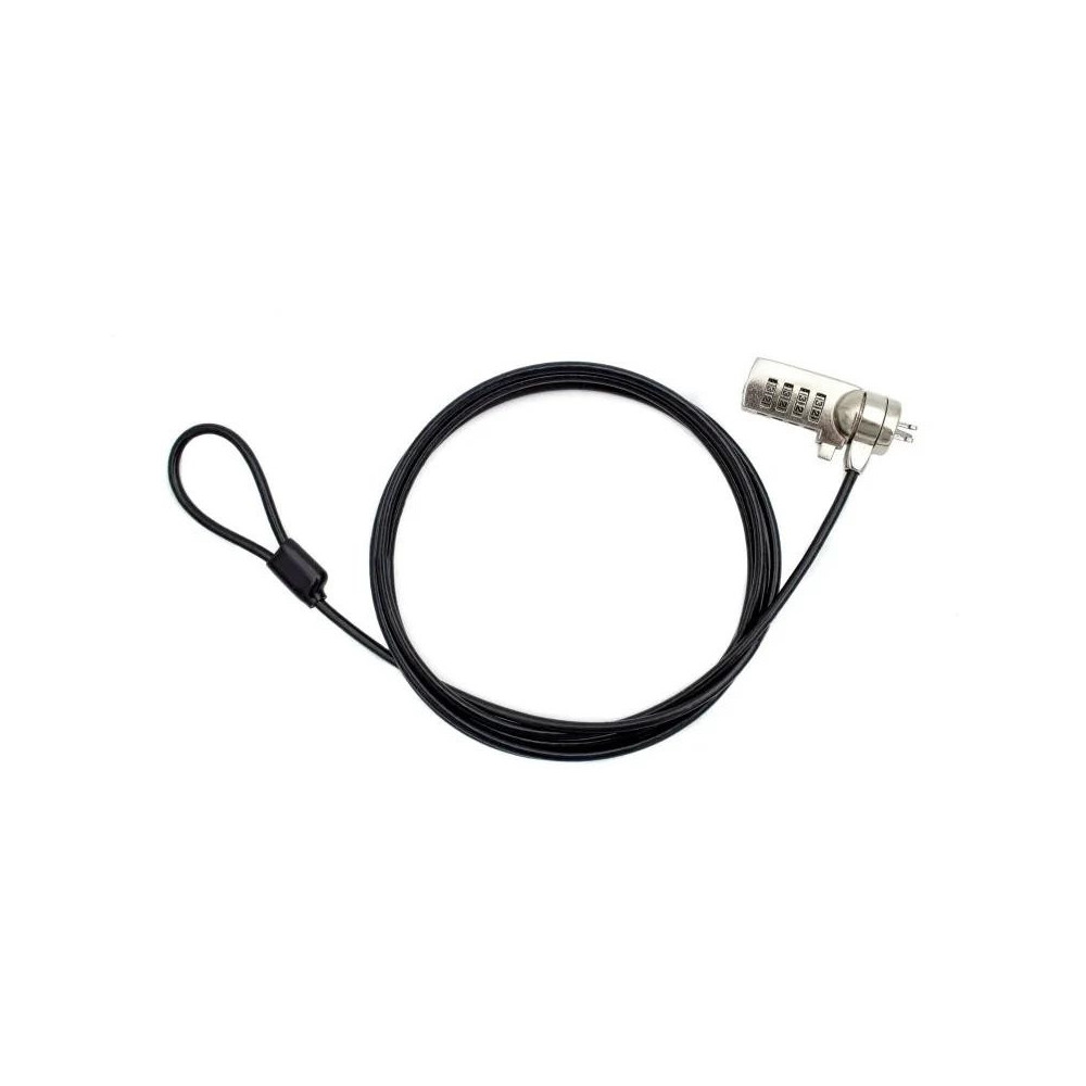 Meta title-NILOX CANDADO SEGURIDAD CON COMBINACION 1.8M ANDORRA , Accesorios PC y TPV ANDORRA , Cables y Accesorios PC ANDORRA ,