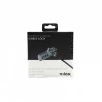 Meta title-NILOX CANDADO SEGURIDAD CON COMBINACION 1.8M ANDORRA , Accesorios PC y TPV ANDORRA , Cables y Accesorios PC ANDORRA ,