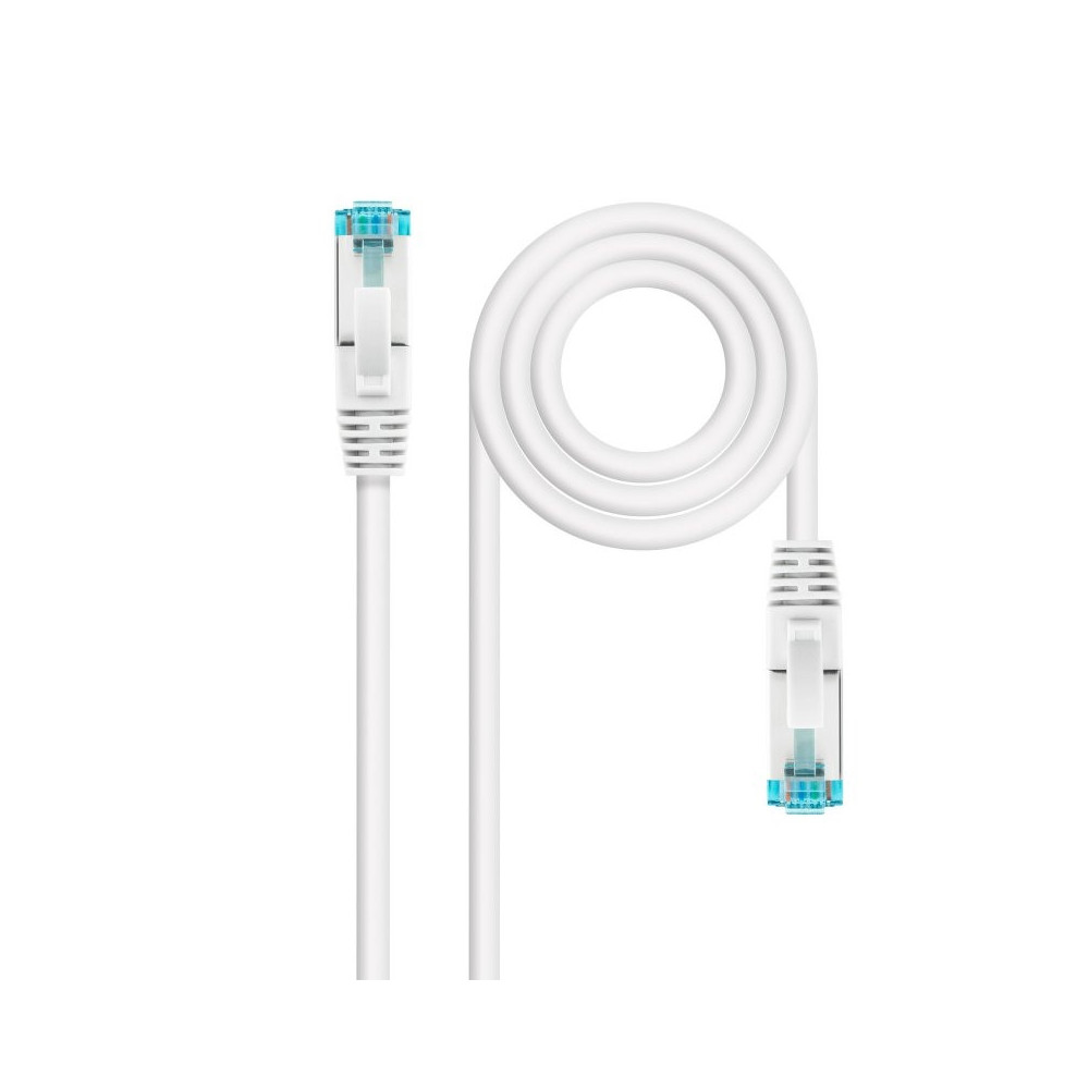 Meta title-NANOCABLE LATIGUILLO CAT. 7 LSZH/SFTP 1M BLANCO ANDORRA , Accesorios Redes ANDORRA , Herramientas - Conectores Redes 