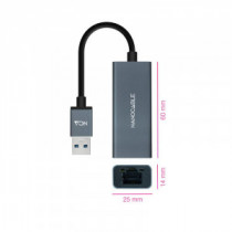 Meta title-NANOCABLE CONVERSOR USB 3.0 A ETHERNET GIGABIT ANDORRA , Accesorios Redes ANDORRA , Herramientas - Conectores Redes A