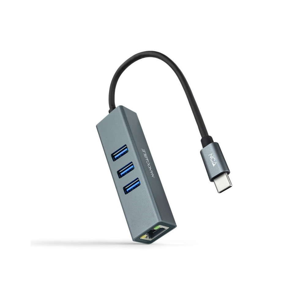 Meta title-NANOCABLE CONVERSOR USB-C ETHERNET +3XUSB 3.0 ANDORRA , Accesorios Redes ANDORRA , Herramientas - Conectores Redes AN