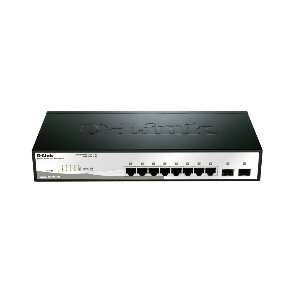 Meta title-D-LINK DGS-1210-10/E SWITCH 8XGB 2XSFP ANDORRA , Switches y Puntos acceso ANDORRA , Switches sobremesa ANDORRA , 0790
