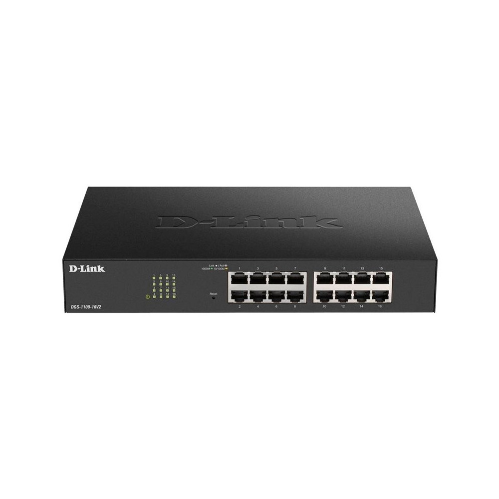 Meta title-D-LINK DGS-1100-16V2/E SWITCH 16XGB ANDORRA , Switches y Puntos acceso ANDORRA , Switches sobremesa ANDORRA , 0790069