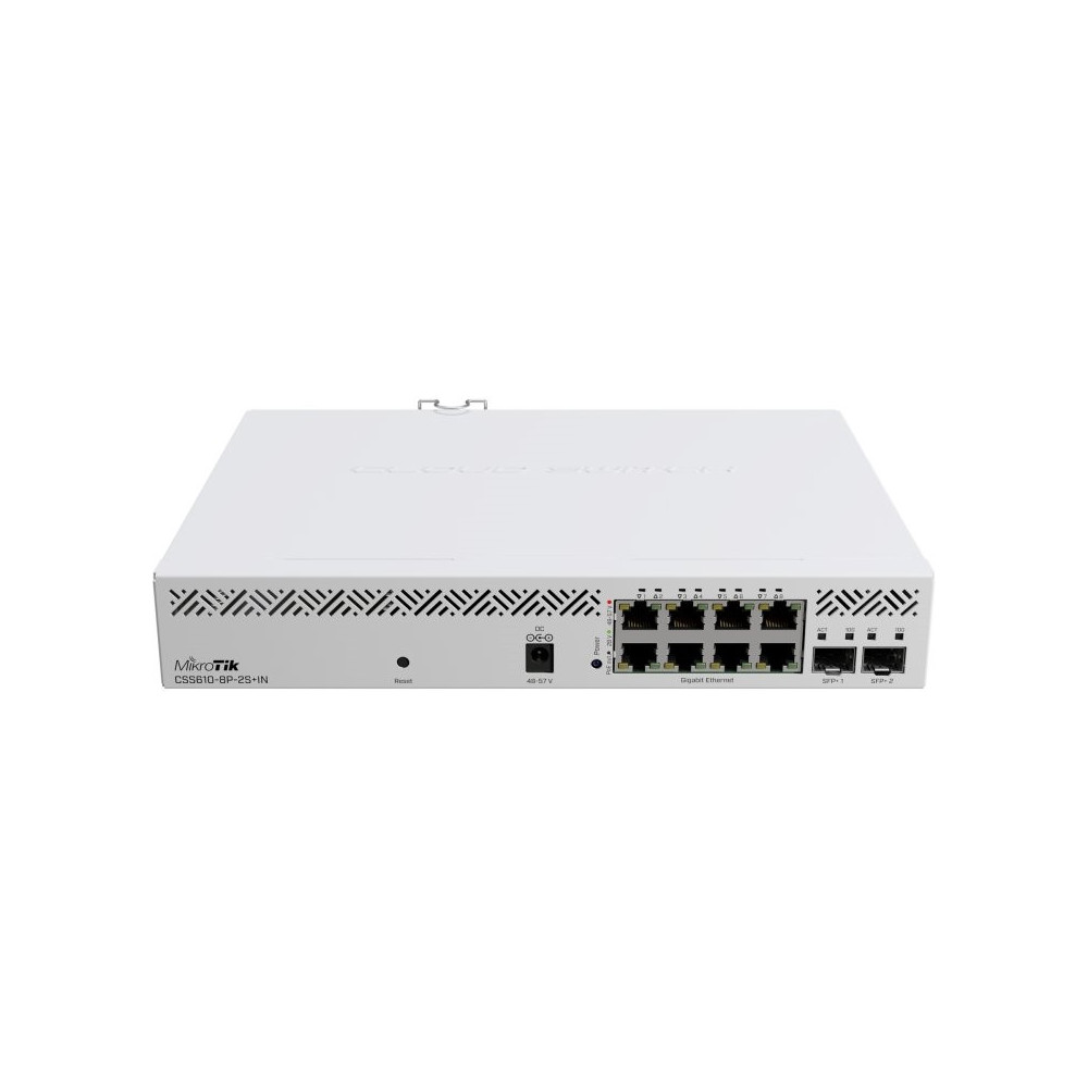 Meta title-MIKROTIK CSS610-8P-2S+IN 8XGBE POE 2X10GB SFP+ ANDORRA , Switches y Puntos acceso ANDORRA , Switches sobremesa ANDORR