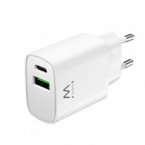 Meta title-EWENT CARGADOR RAPIDO Q3 20W USB-C Y USB-A ANDORRA , Accesorios Telefon a ANDORRA , Cargadores ANDORRA , 805210143092