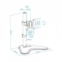 Meta title-TOOQ SOPORTE MESA DB1701TN-B 1 BRAZO 17-32'' ANDORRA , Accesorios Imagen y Sonido ANDORRA , Accesorios Televisi n - M