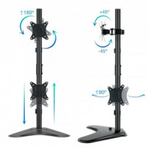 Meta title-TOOQ SOPORTE MESA DB1703TNV-B  2 BRAZOS VERTICAL ANDORRA , Accesorios Imagen y Sonido ANDORRA , Accesorios Televisi n