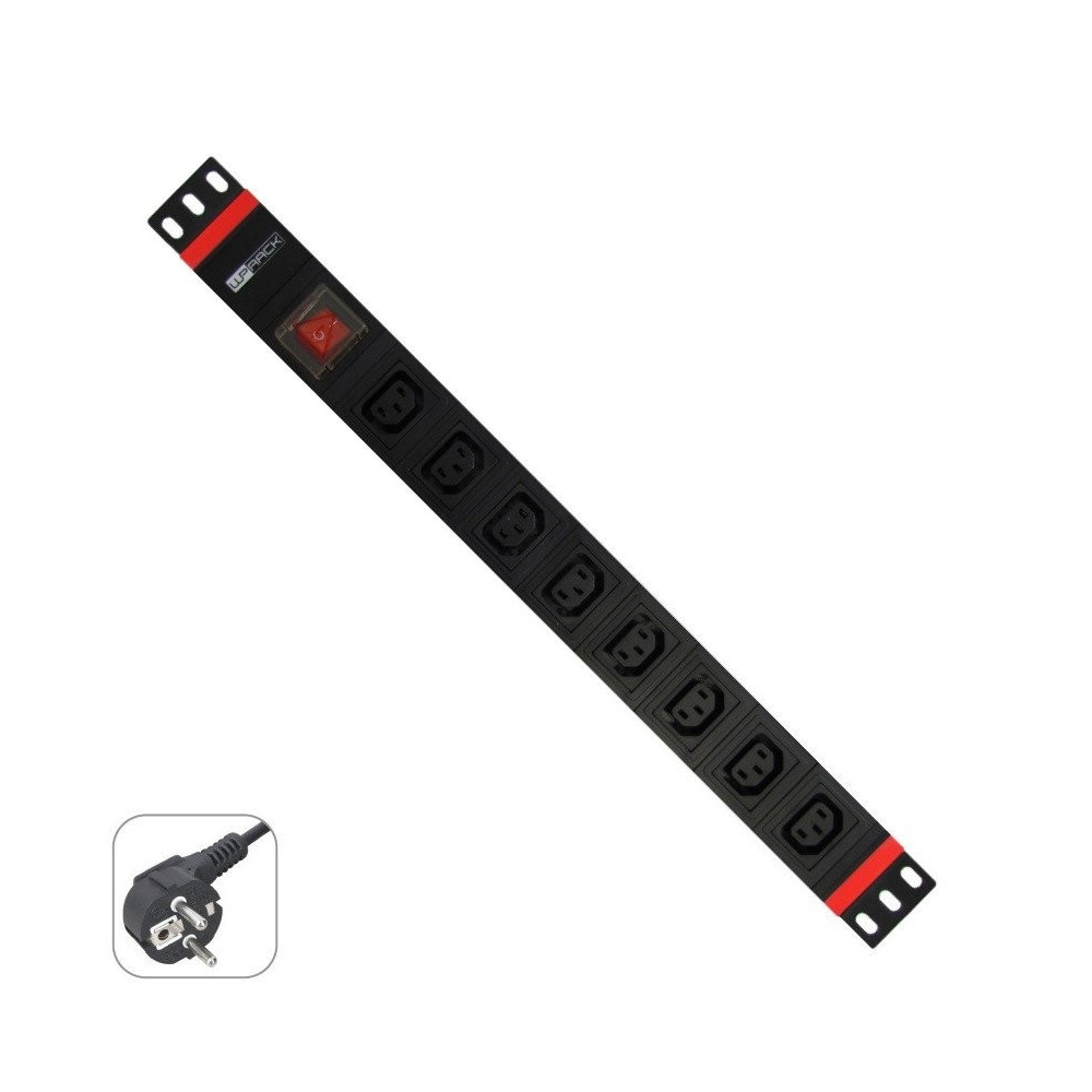 Meta title-WP REGLETA 19'' 8 TOMAS IEC C13 SCHUKO ANDORRA , Accesorios Redes ANDORRA , Armarios Rack y Accesorios ANDORRA , 8056
