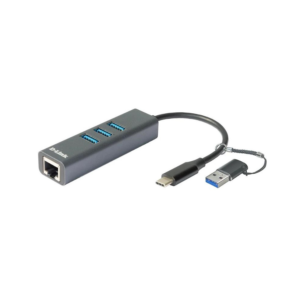 Meta title-D-LINK DUB-2332 USB-C/USB GBE ADAPTER 3XUSB 3.0 ANDORRA , Adaptadores red ANDORRA , Red cableada ANDORRA , 0790069468