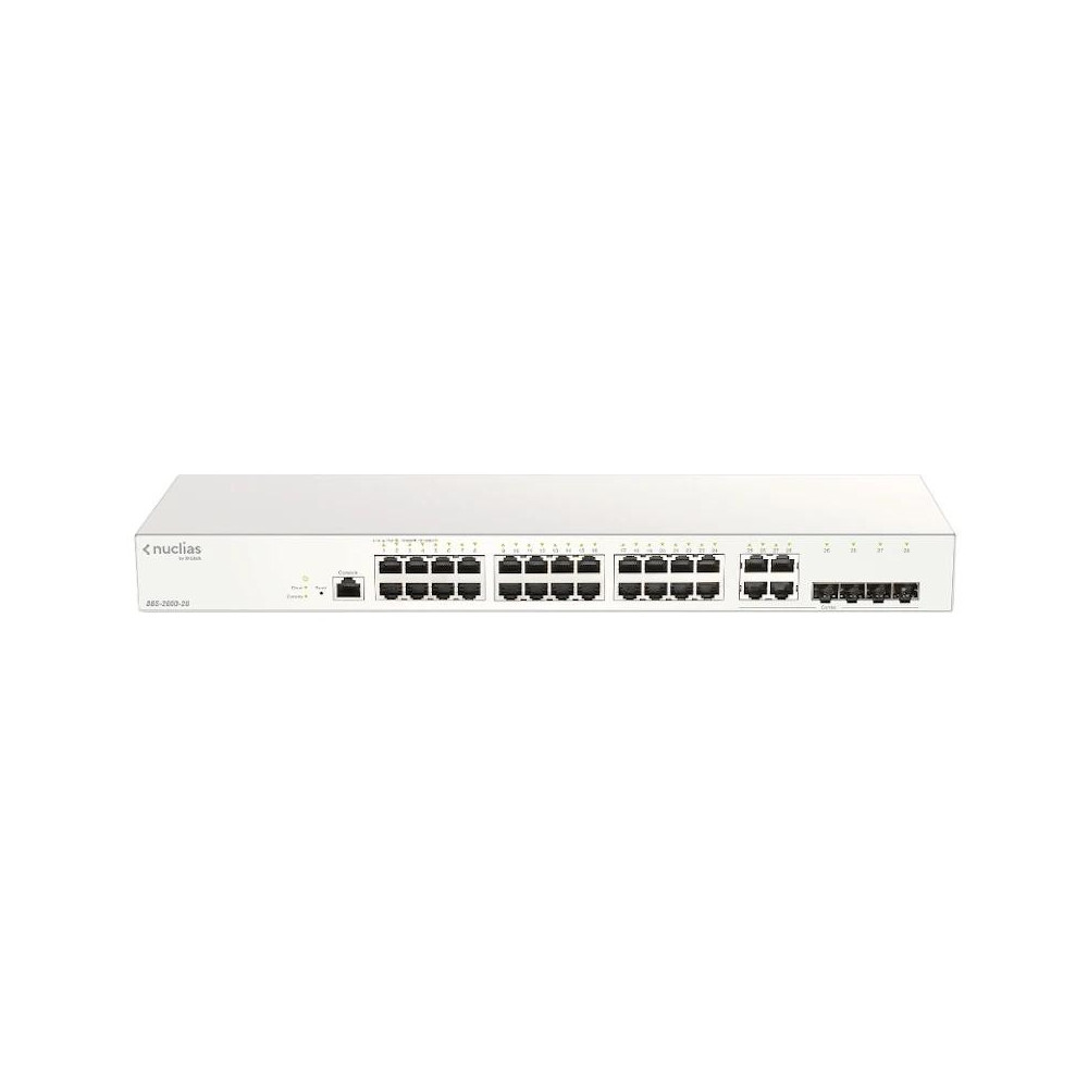 Meta title-D-LINK DBS-2000-28/E 28XGB SWITCH 4XC 1Y ANDORRA , Switches y Puntos acceso ANDORRA , Switches armario ANDORRA , 0790
