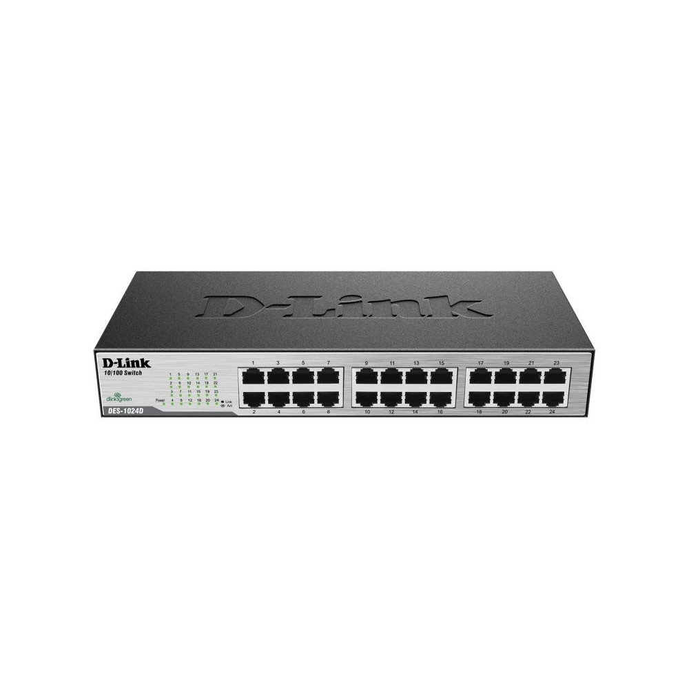 Meta title-D-LINK DES-1024D SWITCH 24X10/100MBPS ANDORRA , Switches y Puntos acceso ANDORRA , Switches sobremesa ANDORRA , 07900