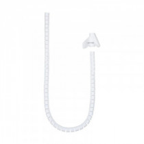 Meta title-NANOCABLE ORGANIZADOR CABLES FLEX. 25MM 1 M BLANCO ANDORRA , Accesorios PC y TPV ANDORRA , Cables y Accesorios PC AND