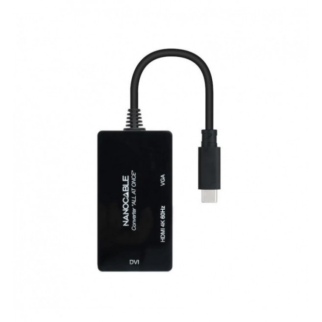 NANOCABLE CONVERSOR USB-C A...