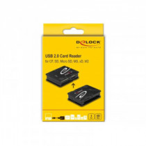 Meta title-DELOCK LECTOR DE TARJETAS USB 2.0 COMPACT FLASH / ANDORRA , Lectores tarjetas ANDORRA , Lector tarjetas flash ANDORRA