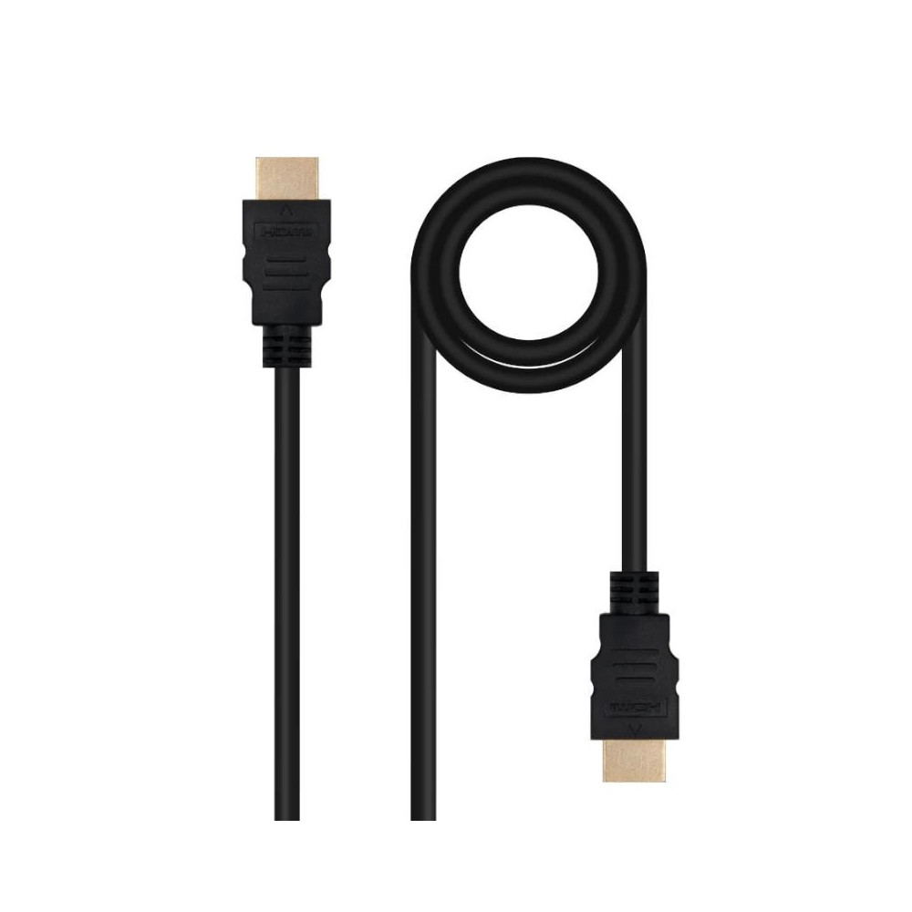 Meta title-NANOCABLE HDMI V2.0 4K@60HZ 18GBPS A-M-A-M 0.5M ANDORRA , Accesorios Imagen y Sonido ANDORRA , Cable - Conector Image