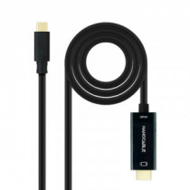 Meta title-NANOCABLE CONVERSOR USB-C A HDMI 1.4 4K@30HZ 1.8 M ANDORRA , Accesorios Imagen y Sonido ANDORRA , Cable - Conector Im
