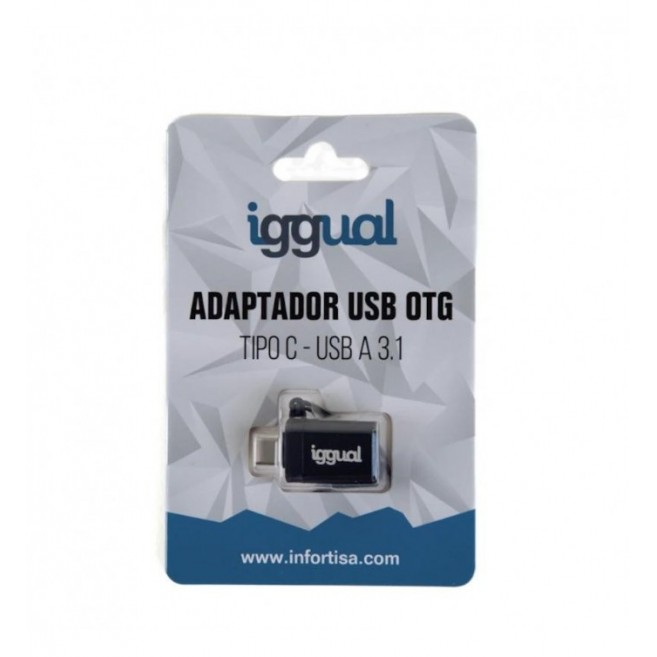 IGGUAL ADAPTADOR USB OTG...