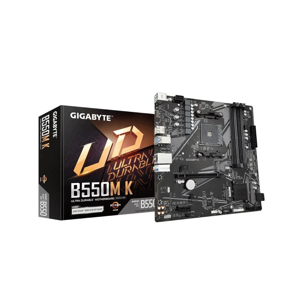 Meta title-GIGABYTE PLACA BASE B550M K MATX AM4 ANDORRA , Placas base ANDORRA , AMD socket AM4 ANDORRA , 4719331852764 ANDORRA ,