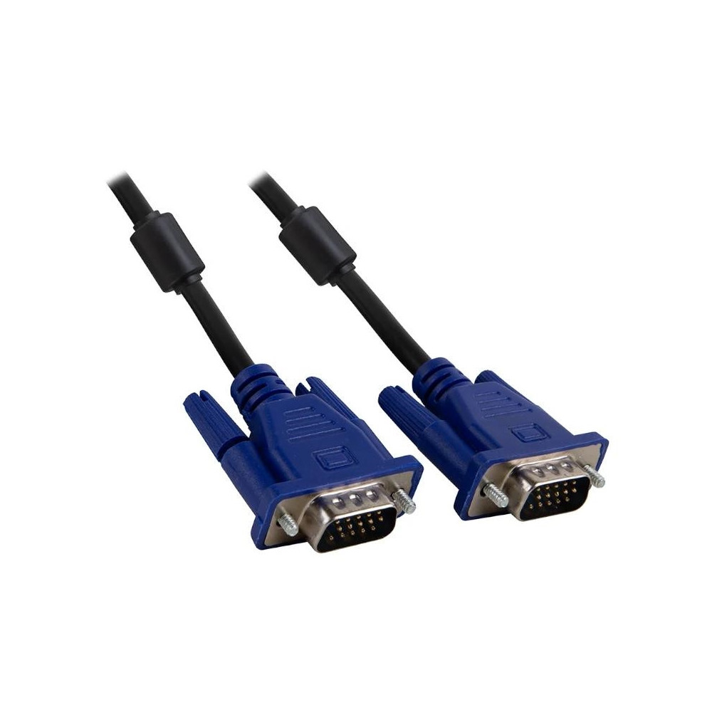 Meta title-IGGUAL CABLE CONMUTADOR VGA (M-M) 2 METROS NEGRO ANDORRA , Accesorios PC y TPV ANDORRA , Cables y Accesorios PC ANDOR