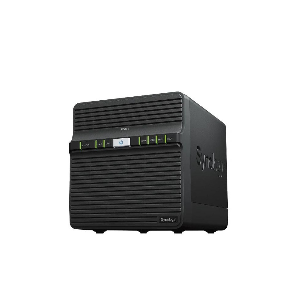 Meta title-SYNOLOGY DS423 NAS 4BAY DISKSTATION 2XGBE 2XUSB3.2 ANDORRA , Almacenamiento en red ANDORRA , Almacenamiento Sobremesa