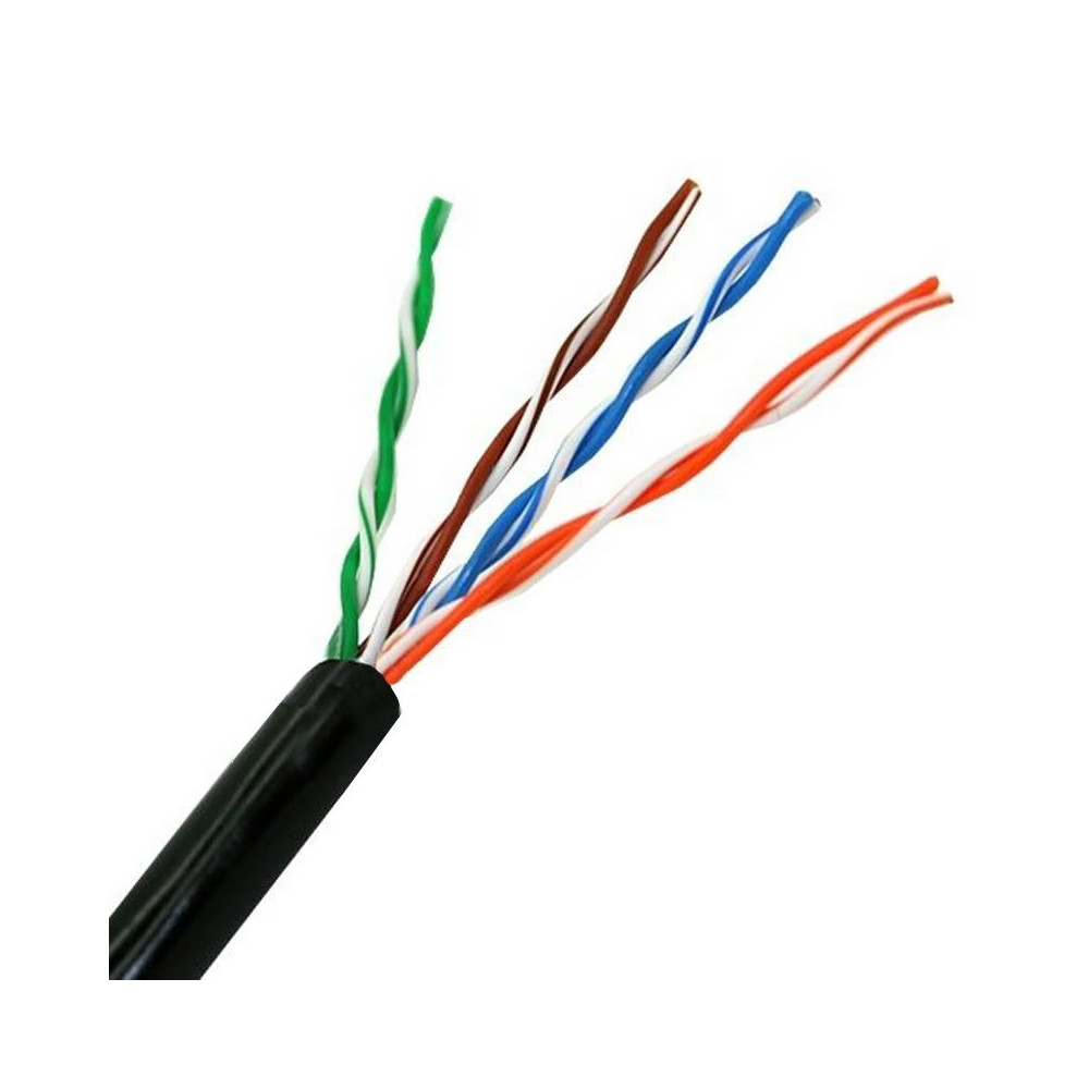 Meta title-NANOCABLE BOBINA CABLE RJ45 CAT5 UTP RIGIDO100 EXT ANDORRA , Accesorios Redes ANDORRA , Herramientas - Conectores Red