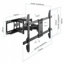 Meta title-IGGUAL SPTV18 SOPORTE TV PARED 37''-80'' 60KG FULL ANDORRA , Accesorios Imagen y Sonido ANDORRA , Accesorios Televisi