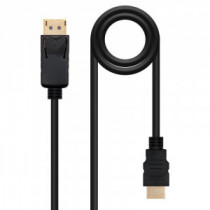 Meta title-NANOCABLE CABLE CONVERSOR DP A HDMI NEGRO 10M ANDORRA , Accesorios Imagen y Sonido ANDORRA , Cable - Conector Imagen 