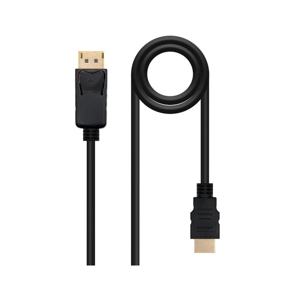 Meta title-NANOCABLE CABLE CONVERSOR DP A HDMI NEGRO 10M ANDORRA , Accesorios Imagen y Sonido ANDORRA , Cable - Conector Imagen 