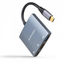 Meta title-NANOCABLE CONVERSOR USB-C A HDMI/USB3.0/PD 15 CM ANDORRA , Accesorios Imagen y Sonido ANDORRA , Cable - Conector Imag